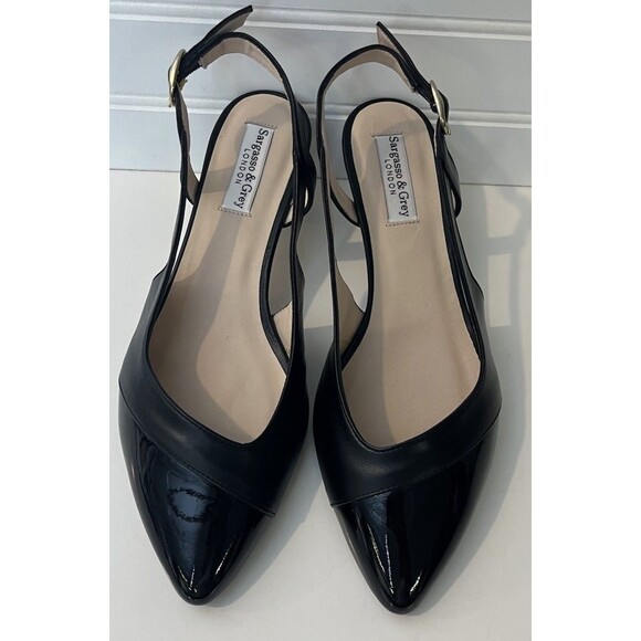 Sargasso & Grey Shoes Black Size EU 37  UK 4 US Size 7 New RMF20-GB - Picture 3 of 11